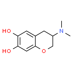 2H-1-Benzopyran-6,7-diol,3-(dimethylamino)-3,4-dihydro-(9CI) Structure
