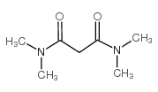 N,N,N',N'-四甲基丙二酰胺结构式