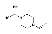 1-Piperazinecarbothioamide,4-formyl-(9CI) structure