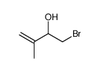 1-bromo-3-methylbut-3-en-2-ol Structure