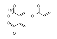 lanthanum(3+) acrylate Structure