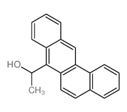 1-benzo[a]anthracen-7-ylethanol结构式