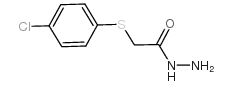 2-[(4-氯苯基)磺酰基]乙酰肼结构式