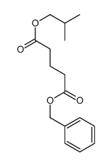 1-O-benzyl 5-O-(2-methylpropyl) pentanedioate Structure