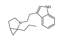 3-[2-(1-propyl-2-azabicyclo[3.1.0]hexan-2-yl)ethyl]-1H-indole Structure