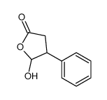 5-hydroxy-4-phenyloxolan-2-one结构式