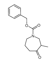 benzyl 3-methyl-4-oxoazepane-1-carboxylate Structure