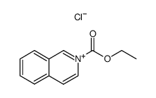 2-(ethoxycarbonyl)isoquinolinium chloride Structure