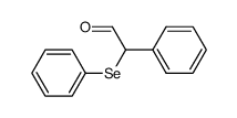 (+/-)-2-phenylselenophenyacetaldehyde Structure