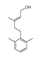 5-(2,6-dimethylphenyl)-3-methylpent-2-en-1-ol Structure