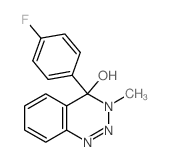 4-(4-Fluorophenyl)-3-methyl-3,4-dihydro-1,2,3-benzotriazin-4-ol Structure