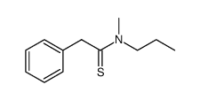 Acetamide,N-methyl-2-phenyl-N-propylthio- (5CI) Structure