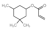 3,3,5-三甲基环已基丙烯酸酯结构式
