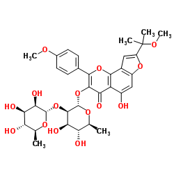 斯皮诺鼠李糖苷结构式