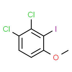 3,4-Dichloro-2-iodoanisole Structure