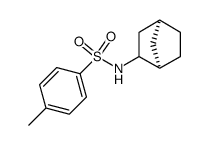 N-bicyclo[2.2.1]hept-2-yl-p-toluenesulfonamide结构式