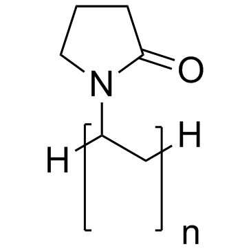 Polyvinylpyrrolidone structure