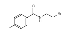 2-溴乙基-4-氟苯甲酰胺结构式