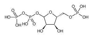 5-PHOSPHORYLRIBOSE-1-PYROPHOSPHATE结构式