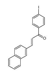 (E)-1-(4-iodophenyl)-3-(naphthalen-2-yl)prop-2-en-1-one Structure