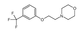 3-(2-吗啉乙氧基)三氟甲苯结构式