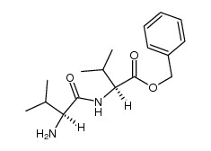 L-Valyl-L-valine benzyl ester结构式