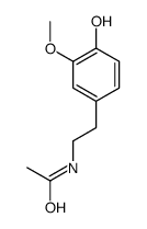 N-[2-(4-hydroxy-3-methoxyphenyl)ethyl]acetamide结构式