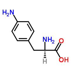 D-4-氨基苯丙氨酸结构式