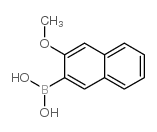 3-甲氧基-2-萘硼酸结构式