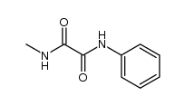 N-Methyl-N-phenyl oxamide Structure