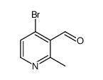 4-bromo-2-methylpyridine-3-carbaldehyde Structure