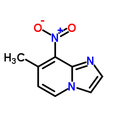 7-甲基-8-硝基咪唑并[1,2-a]吡啶结构式