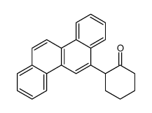 2-chrysen-6-ylcyclohexan-1-one结构式