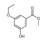 甲基 3-乙氧基-5-羟基苯甲酸酯结构式