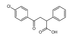 4-(4-chlorophenyl)-4-oxo-2-phenylbutanoic acid Structure
