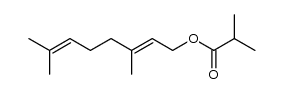 geranyl isobutyrate结构式