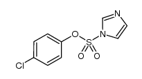 4-chlorophenyl 1H-imidazole-1-sulfonate Structure