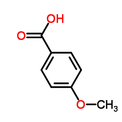 4-Anisic acid Structure
