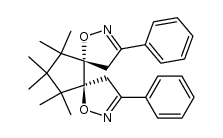 11,11,12,12,13,13-hexamethyl-3,9-diphenyl-1,7-dioxa-2,8-diazadispiro[4.0.4.3]trideca-2,8-diene结构式