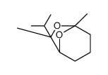 5,7-dimethyl-7-propan-2-yl-6,8-dioxabicyclo[3.2.1]octane Structure