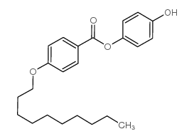 4-Hydroxyphenyl 4-(decyloxy)benzoate Structure