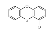 1-Hydroxyphenoxathiin结构式