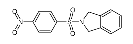 2-(4-nitrophenyl)sulfonylisoindoline结构式