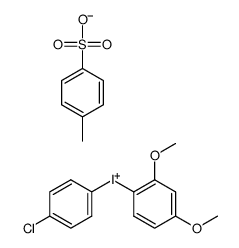 4-chlorophenyl(2,4-dimethoxyphenyl)iodonium tosylate Structure