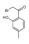 2-bromo-1-(2-hydroxy-4-methylphenyl)ethanone Structure