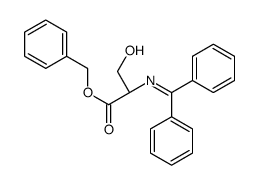 BENZYL N-(DIPHENYLMETHYLENE)-L-SERINATE结构式