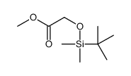 2-((叔丁基二甲基甲硅烷基)氧基)乙酸甲酯结构式