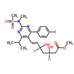 Rosuvastatin methyl ester structure