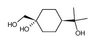 (r-1,t-4)-p-menthane-1,7,8-triol Structure