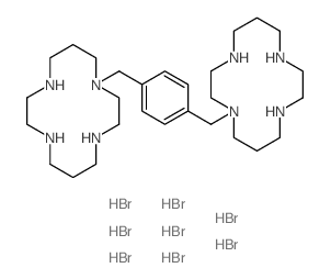 Plerixafor octahydrobromide Structure